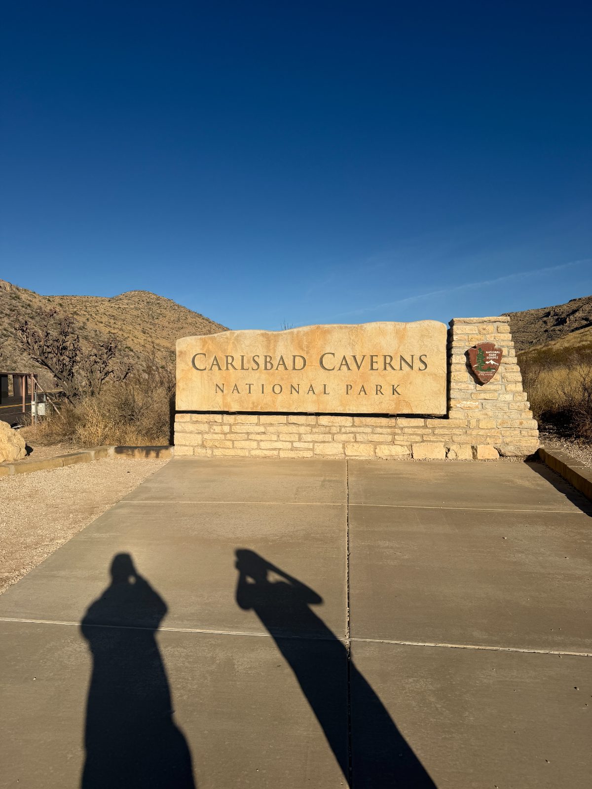 Carlsbad Caverns National Park sign